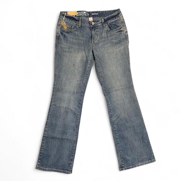 Mossimo Women's Retro low rise bootcut blue Jeans - Picture 1 of 6